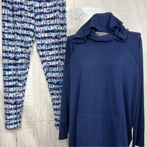 LuLaRoe 2XL Amber hoodie with TC leggings
